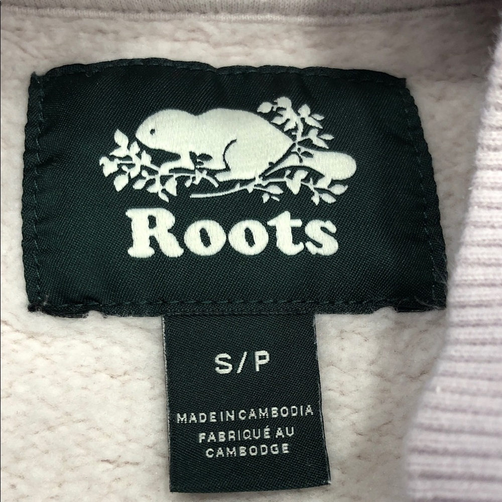 🦫Roots Women’s Oversized Sweatshirt – Size Small – Two-Tone Pink - Picture 2 of 13